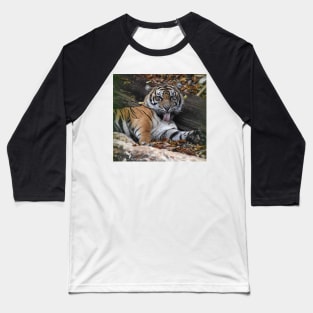 Sumatran Tiger Baseball T-Shirt